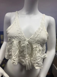 Millau Cropped Sleeveless Top with Womens Size XS - Picture 1 of 22