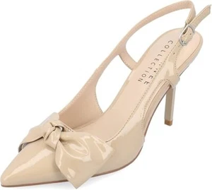 Journee Collection Womens Viera Tru Comfort Foam Mid Heel Pointed Toe Pumps, ... - Picture 1 of 5
