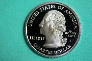 ESTATE FIND 2002 - S PROOF INDIANA Washington Quarter!! #J20984 - Picture 1 of 2