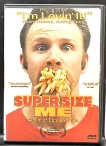 Super Size Me (DVD, 2004) Pre Owned Clean No Wear Watched Once - Bild 1 von 7