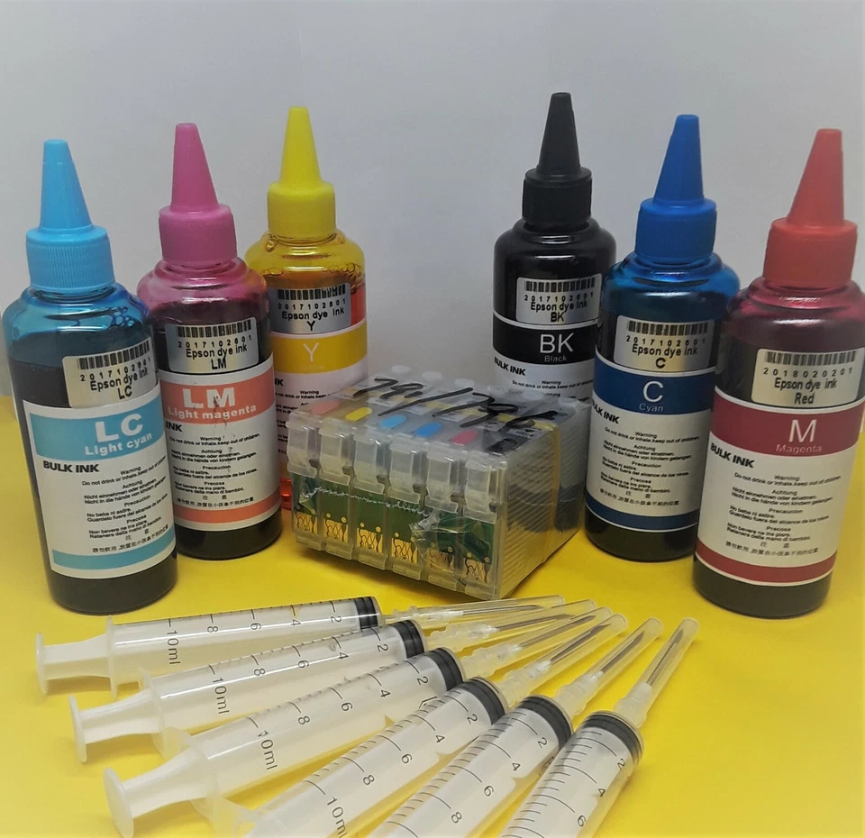 Dye Refillable compatible for use in Artisan 1430 + 6 x 100ml bottle - Image 1 of 1