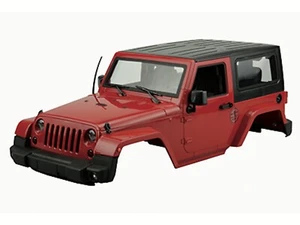 JEEP RUBICON SCALE 1:10 GELÄNDEWAGEN KAROSSERIE Rot ABS KUNSTSTOFF UVP 87,-€ - Bild 1 von 1