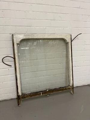 Reclaimed Old Edwardian Arch Sash Wooden Window 770 x 695mm - Image 1 of 4