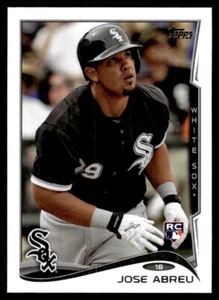 2014 TOPPS MINI ROOKIE Jose Abreu Chicago White Sox #496 R5 - Picture 1 of 2