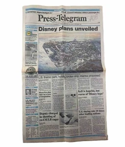 Disney Planes Divelados Expansión Periódico Prensa-Telegrama Long Beach California - Imagen 1 de 7