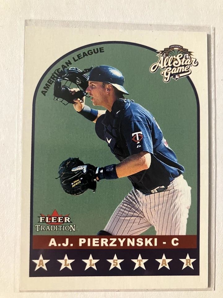 2002 Fleer Tradition Update Glossy #U311 A.J. Pierzynski AS /200 - Image 1 of 2