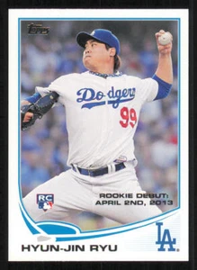 2013 Topps Update #US192 Hyun-Jin Ryu - Picture 1 of 2