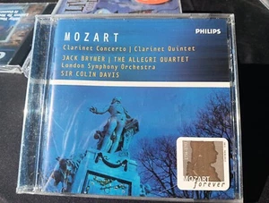 MOZART Concerto Clarinet A Major K622+Quintet Clarinet Violin Viola Cello CD NEW - Imagen 1 de 2