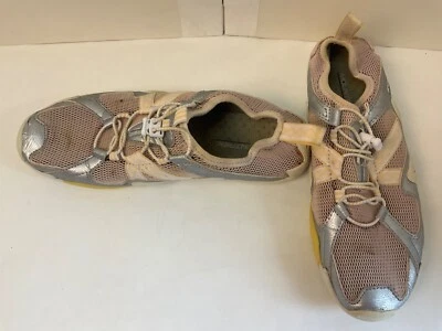 Zapato Deportivo Elástico Gris 8 M Montaje Trek Senderismo Amarillo Melocotón Snap Creek Pull On Foto 1 de 4