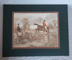 Jumping the Gate Druck/Poster von John Sturgess, doppelt mattiert - Bild 1 von 5