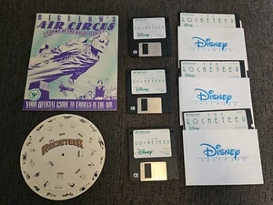 Disney The Rocketeer IBM PC/Tandy Computer Game Big Box 3.5 & 5.25 Floppy Disc  - Picture 1 of 11