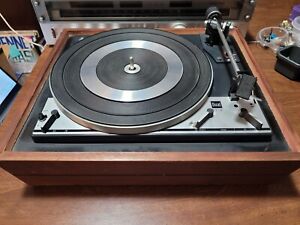 RARE Dual 1216 Vintage Idler Auto Turntable With Wooden Plinth. READ