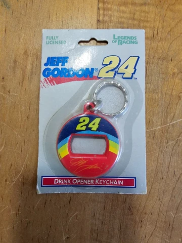 JEFF GORDON DRINK OPENER KEYCHAIN "FREE SHIPPING" Cover