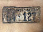 1947 Iowa Commercial License Plate # 64-127 Marshall County