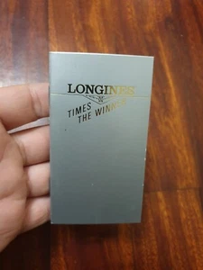 New old stock vintage Longines recommendations & service Booklet, blank unused - Imagen 1 de 5