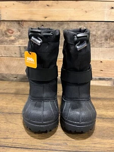 NIB Columbia Powderbug Plus II Insulted Snowboot / Black / Toddler Size 5 - Picture 1 of 6