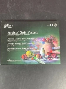 Mungyo Gallery Semi-Hard Pastels Cardboard Box Set of 36 - Assorted Colors - Picture 1 of 9