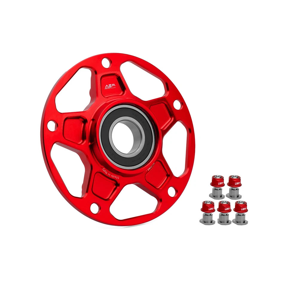 Portapiñones AEM Factory Ducati Panigale V4 / Streetfighter V4 2025+ - Rojo. Foto 1 de 1