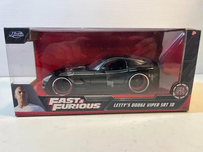 Letty's Dodge Viper SRT 10 New In The Box in 1/24 Scale Diecast by Jada - Image 1 of 4
