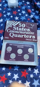 2001 Denver Mint Commerative Quarters Set - Picture 1 of 2