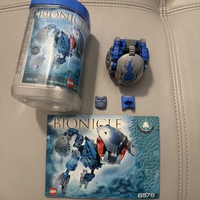 LEGO Bionicle Gahlok Kal 8578  (w/ Canister, Instructions, Krana, Clip) Bohrok