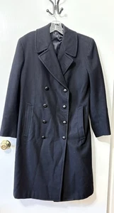 United States Naval Academy Vintage Lined Wool Coat 1975 By Jacob Reed Sons - Picture 1 of 13