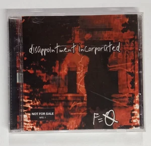 Disappointment Incorporated: F=O CD~ PROMO - Bild 1 von 4