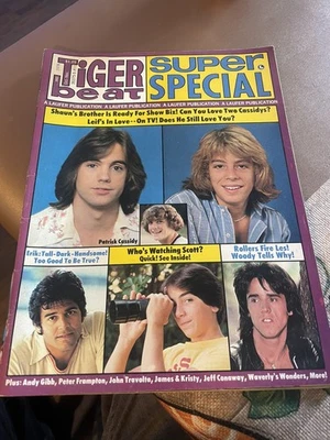 Tiger Beat Super Special Magazine Oct Nov 1978 Andy Gibb Joe Namath Bay City Rol - Image 1 of 4