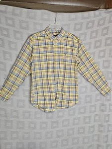 Ralph Lauren Boys Youth Sz. 18 Plaid Long Sleeve Button Down Shirt EUC - Picture 1 of 9