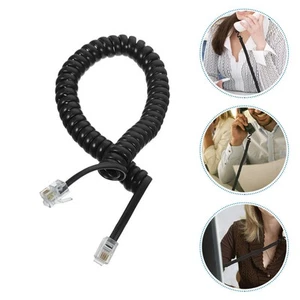 10 Pcs Replacement Cable Phone Cables Coiled Cords for Telephone - Zdjęcie 1 z 12