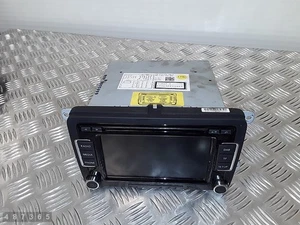 2011 VW TIGUAN REPRODUCTOR DE RADIO CD SIN CóDIGO TELéFONO 3C8035195A - Imagen 1 de 6