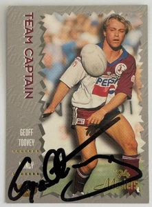 MANLY SEA EAGLES GEOFF TOOVEY SIGNED 1994 DYNAMIC TRADING CARD - Picture 1 of 1