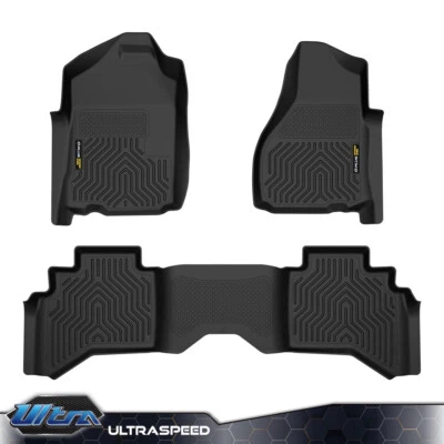 Tapetes forros TPE aptos para 02-08 Dodge Ram 1500 03-09 Ram 2500/3500 cabina y media Foto 1 de 4