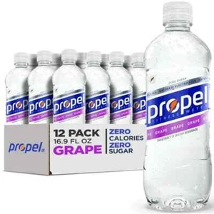 Propel,Grape,Zero Calorie Sports Drinking Water with Electrolytes & Vitamins C.. - Picture 1 of 9