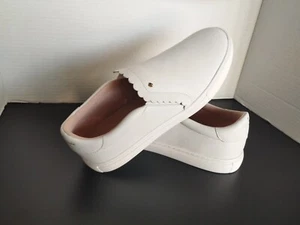 Kate Spade Women's New York Aleta White Leather Athletic Shoes Size 10B - Picture 1 of 12