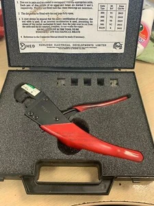 Alicates de engarce usados x1 ERMA 29020 no 6A - con estuche - Imagen 1 de 2