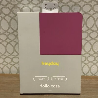 🍒 HEYDAY APPLE iPad MINI AND PENCIL CASE, DUSTY PINK - Image 1 of 4