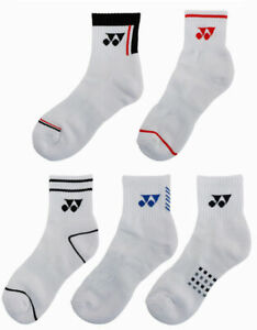 Yonex Men's Tennis Badminton 5 Pairs of Socks Cotton Polyester Casual 99SN022M