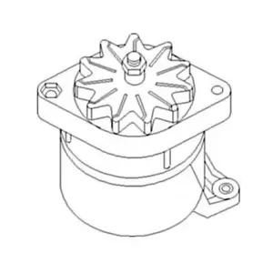 Alternator Fits 9210 9230 9240 9250 9260 9270 9280 Quadtrac 1987560A1 1987560A1 - Picture 1 of 5