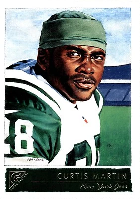 2001 Topps Gallery #5 Curtis Martin Near mint or better - Image 1 of 2