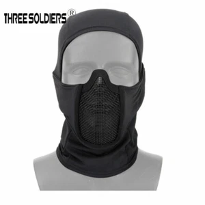 Balaclava Mesh Mask with Full Face 800FPS Inpact Protection Tactical Ninja Masks - Picture 1 of 34