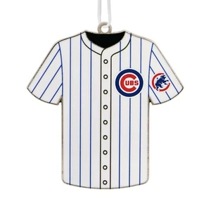 Camiseta deportiva de béisbol de los Cachorros de Chicago de las Grandes Ligas adorno de metal nueva de colección - Imagen 1 de 2