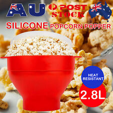 Popcorn Maker Microwave Bowl Home Pop Corn Popper Popping Machine Cooker Snack O