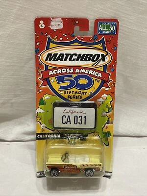 Matchbox #31 California 2001 Across America 50th Birthday Series Mattel Wheels - Image 1 of 2