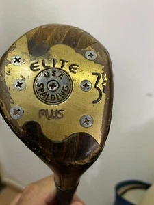VINTAGE SPALDING ELITE PLUS 3 WOOD DRIVER - Picture 1 of 5