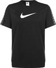 Nike Mens Repeat T Shirt Sportswear Club Swoosh Classic Logo Crew Neck Tee