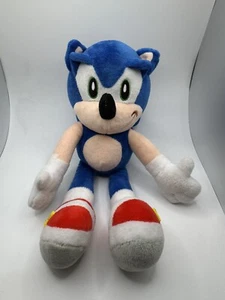 11" Sonic The Hedgehog With Suction Cup Window Cling Plush Stuffed Animal Sega - Picture 1 of 2