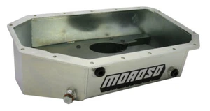 Moroso Acura/Honda K Series Swap Road Race Baffled Extra Capacity 5.5in Steel Oi - Picture 1 of 1