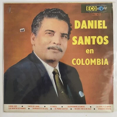 DANIEL SANTOS -DANIEL SANTOS EN COLOMBIA- 1965 MEXICAN LP, BOLERO TROPICAL - Image 1 of 4