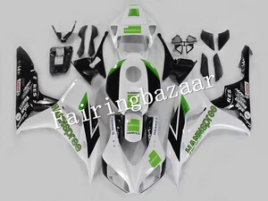 Fit for 2006 07 CBR1000RR White Black Green HANNspree ABS Injection Fairing Kit - Picture 1 of 7